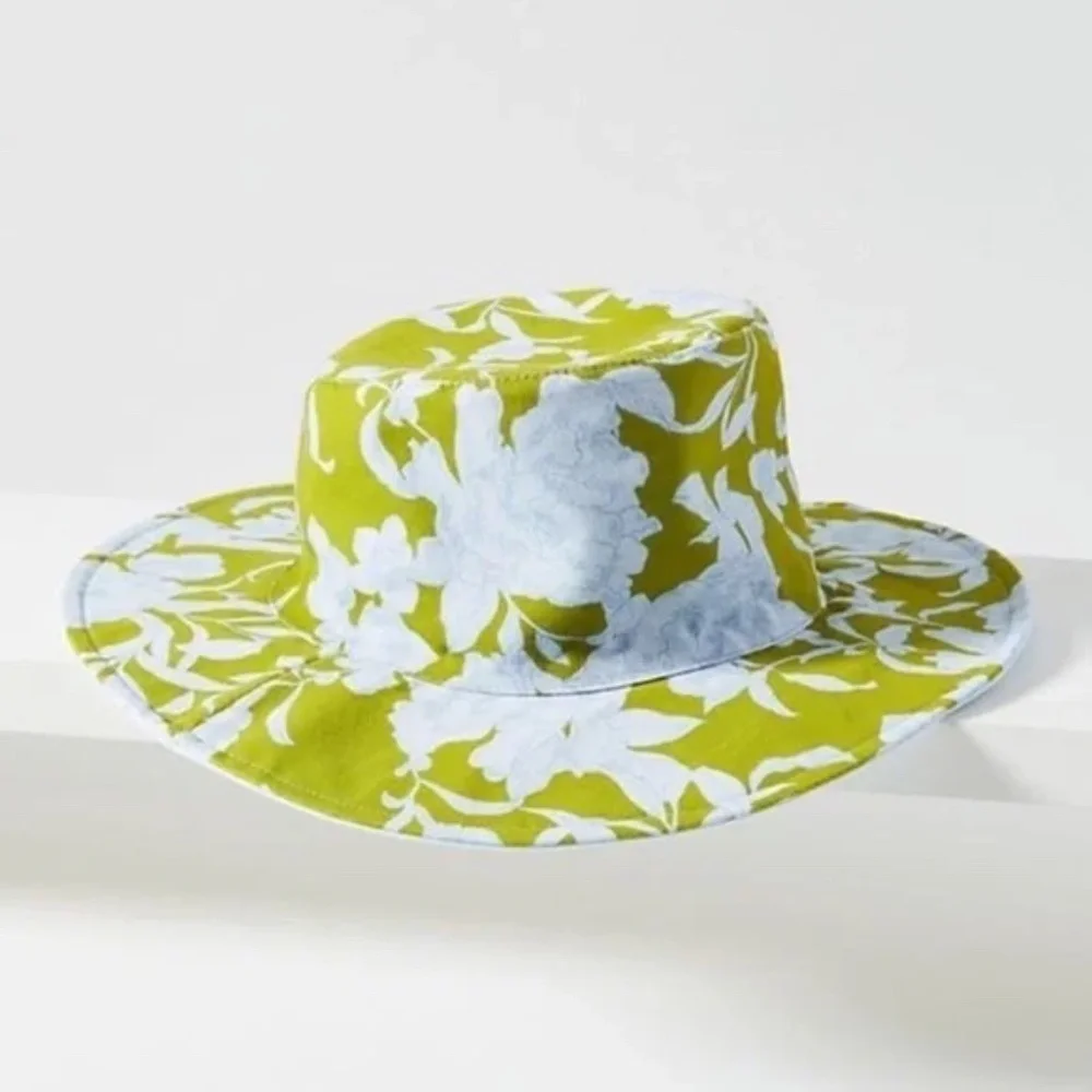 NWT Anthropologie Leyla Floral  Print Bucket Hat